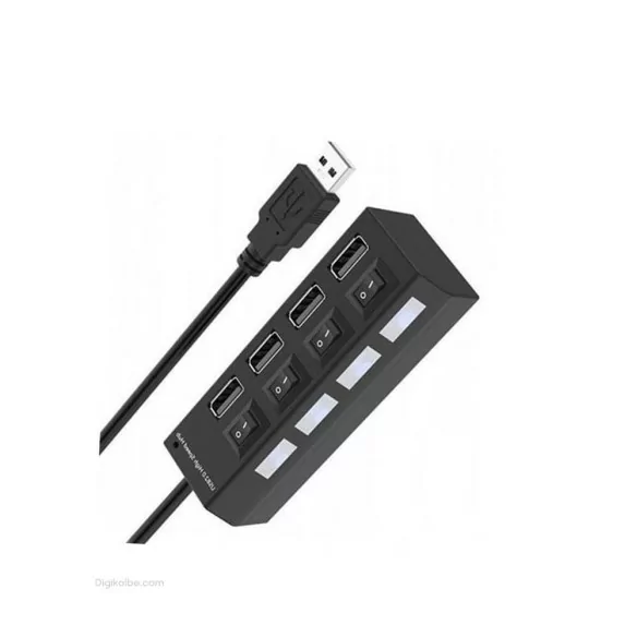 هاب 4 پورت 9017 ونتولینک ( USB2 ) هاب 4 پورت 9017 ونتولینک ( USB2 )