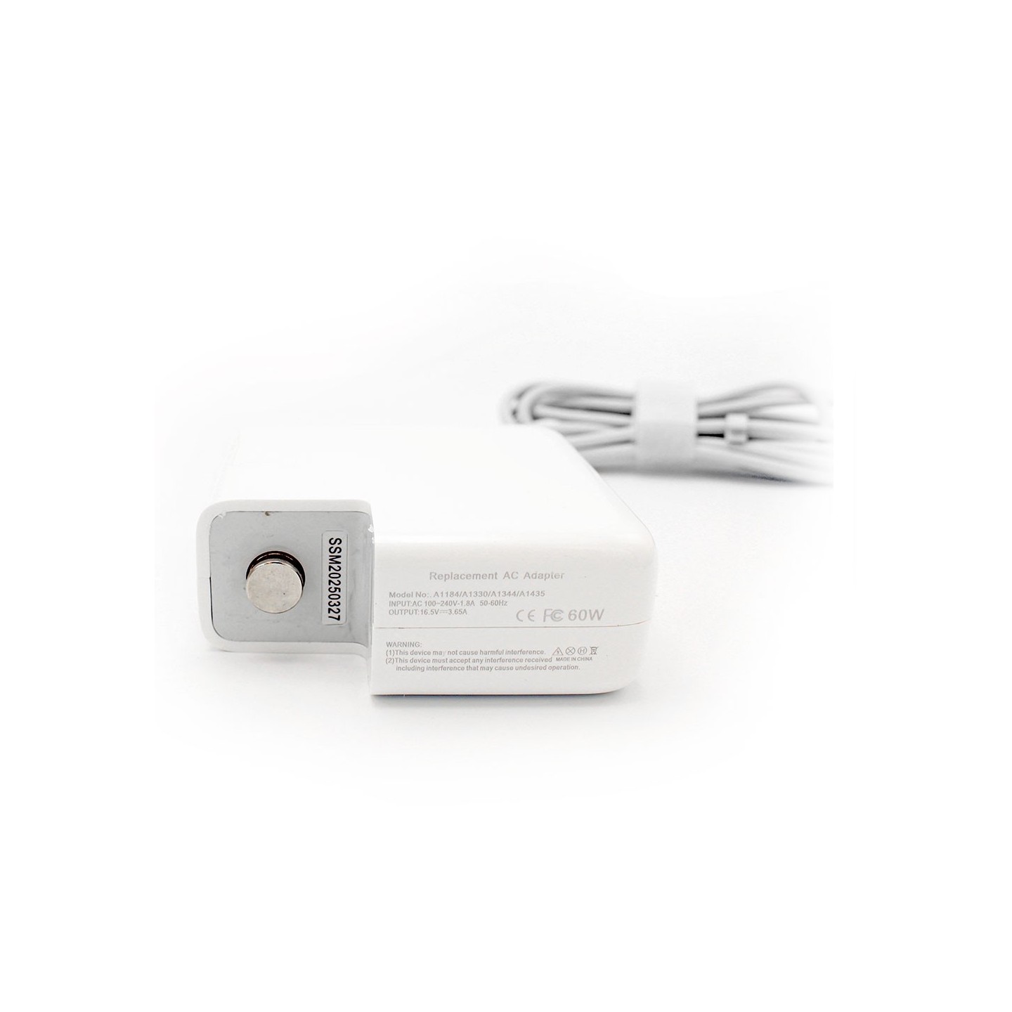 شارژر لپ‌تاپ مک‌بوک اپل 60 وات (Magsafe 2) ®