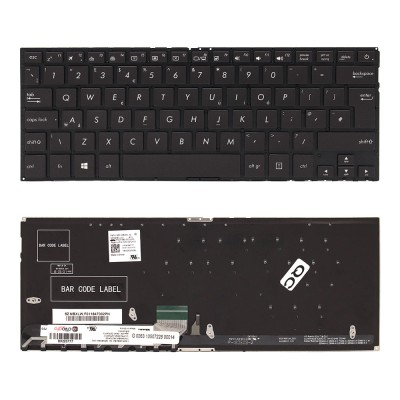 کیبورد لپ‌تاپ ایسوس UX430 (ZenBook | بدون فریم)