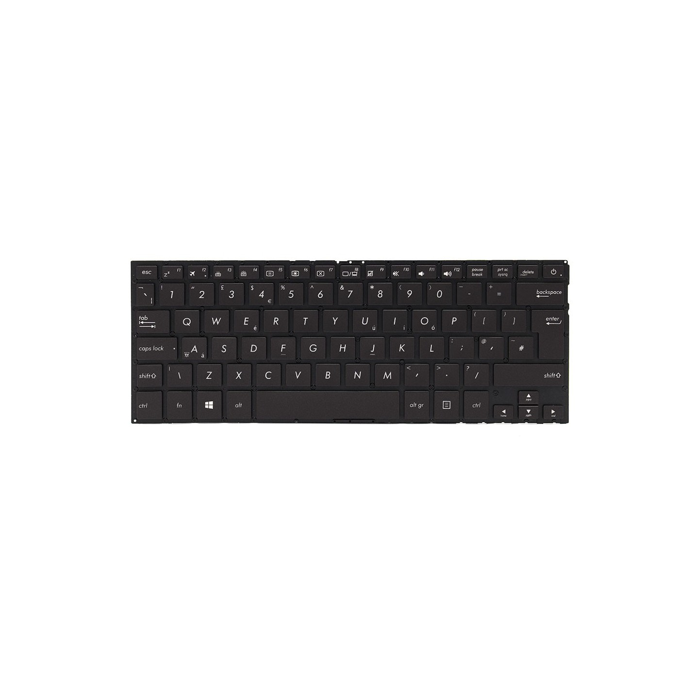 کیبورد لپ‌تاپ ایسوس UX430 (ZenBook | بدون فریم)