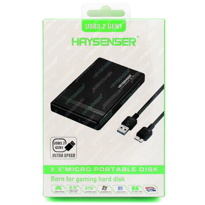باکس تبدیل هارد لپ‌تاپ هایسنسر HAYA8U3 (USB 3.2)