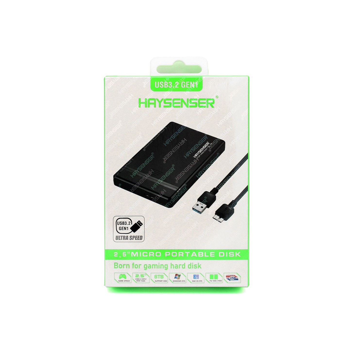 باکس تبدیل هارد لپ‌تاپ هایسنسر HAYA8U3 (USB 3.2)