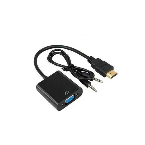 تبدیل HDMI به VGA ونتولینک ( با کابل صدا ) تبدیل HDMI به VGA ونتولینک ( با کابل صدا )