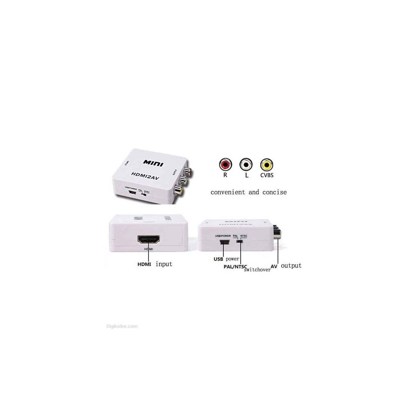 تبدیل HDMI به AV مینی ونتولینک