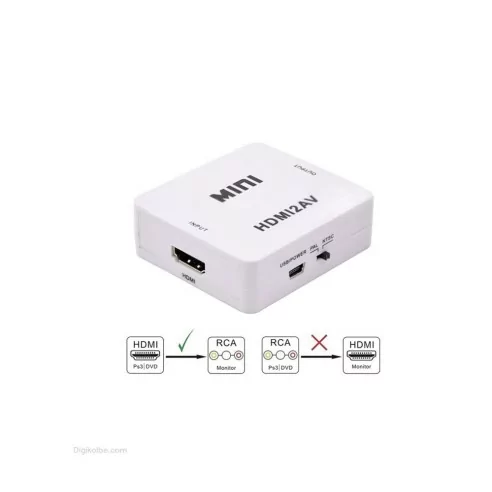 تبدیل HDMI به AV مینی ونتولینک