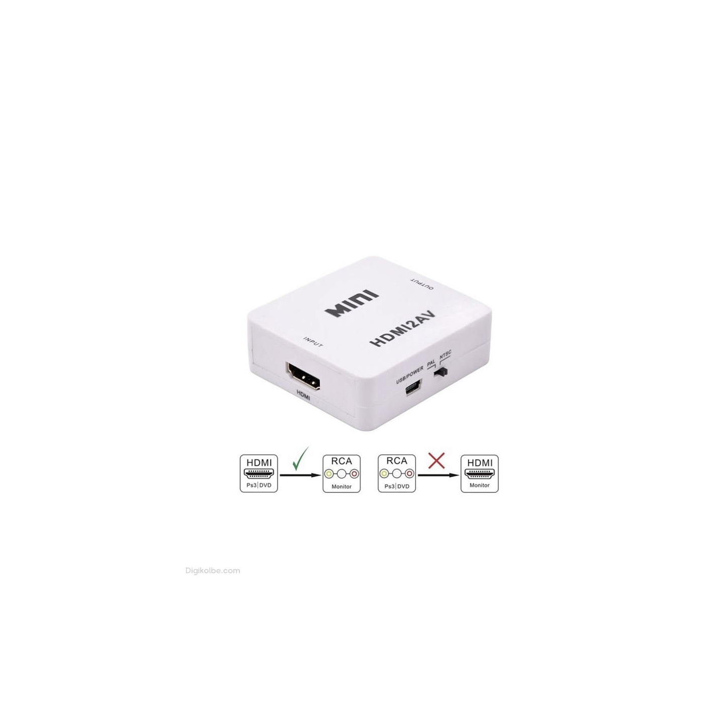 تبدیل HDMI به AV مینی ونتولینک