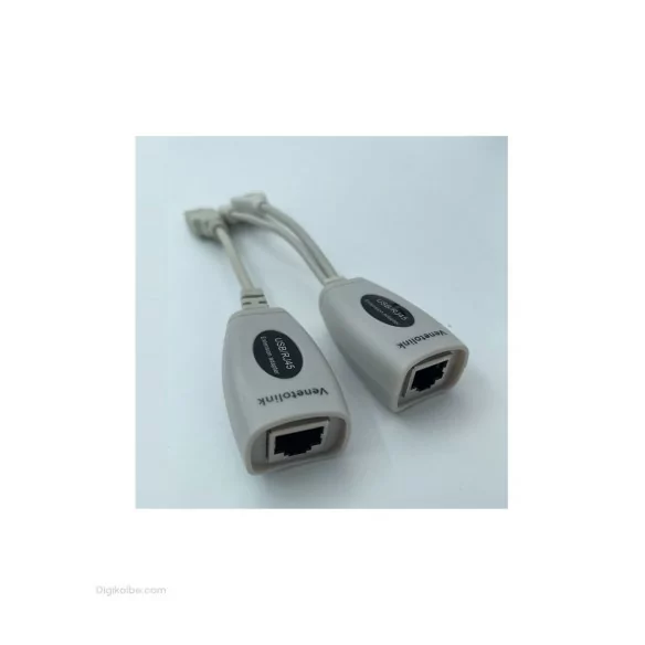 تبدیل افزایش طول تحت شبکه ونتولینک (USB2.0 | پشتیبانی حداکثر تا 50 متر ) تبدیل افزایش طول تحت شبکه ونتولینک (USB2.0 | پشتیبانی حداکثر تا 50 متر )