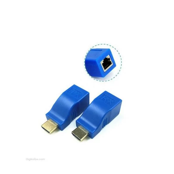 تبدیل اکستندر HDMI تحت شبکه ونتولینک HDTV ( پشتیبانی حداکثر تا 30 متر ) تبدیل اکستندر HDMI تحت شبکه ونتولینک HDTV ( پشتیبانی حداکثر تا 30 متر )