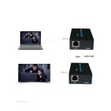 تبدیل اکستندر HDMI تحت شبکه ونتولینک HDTV ( با آداپتور برق | پشتیبانی حداکثر تا 60 متر )