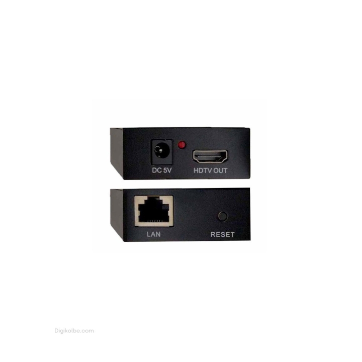تبدیل اکستندر HDMI تحت شبکه ونتولینک HDTV ( با آداپتور برق | پشتیبانی حداکثر تا 60 متر )