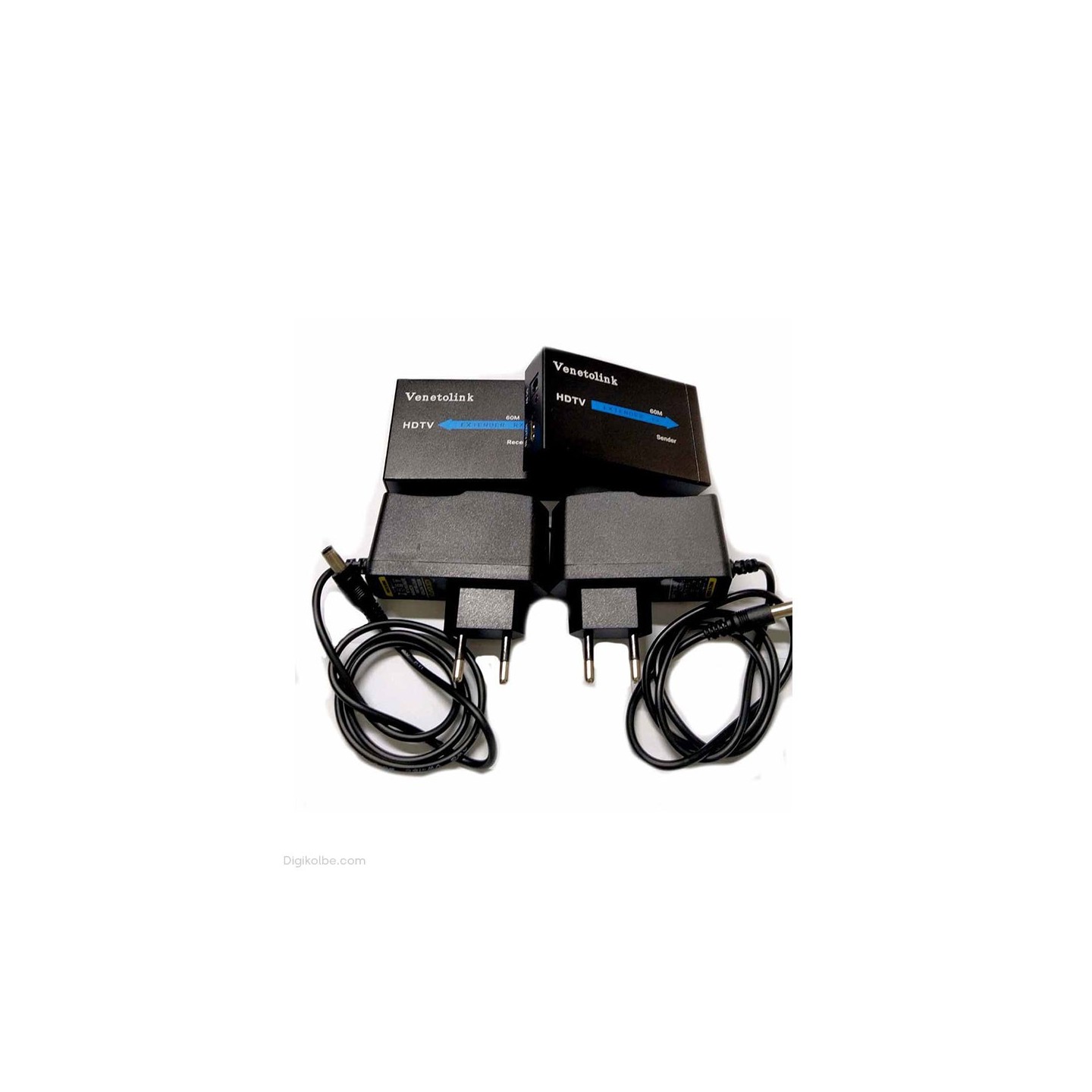تبدیل اکستندر HDMI تحت شبکه ونتولینک HDTV ( با آداپتور برق | پشتیبانی حداکثر تا 60 متر )