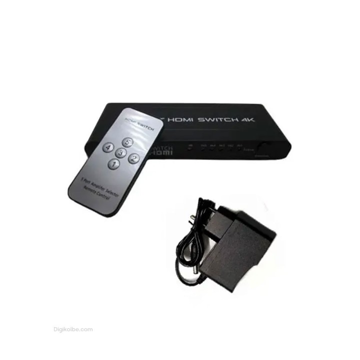 تبدیل سوئیچ 5 به 1 HDMI ونتولینک (4K501)