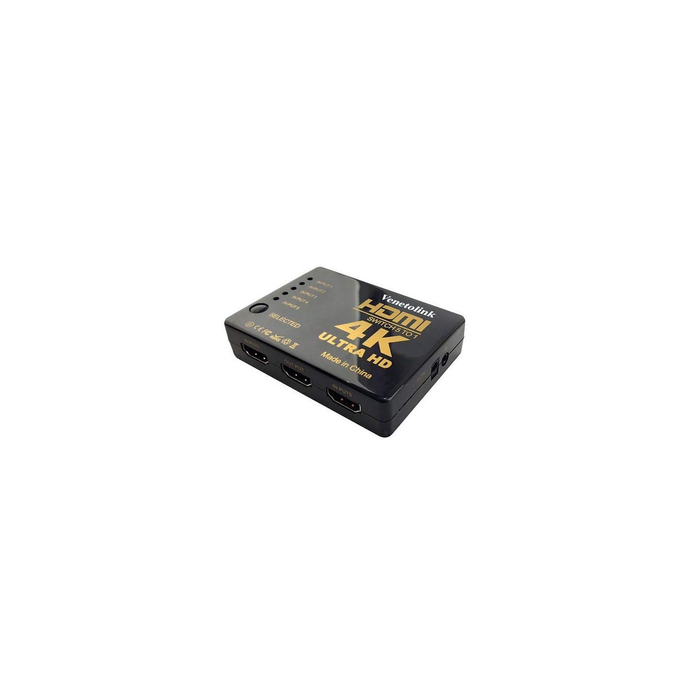 تبدیل سوئیچ 5 به 1 HDMI ونتولینک UH-501) 4K)