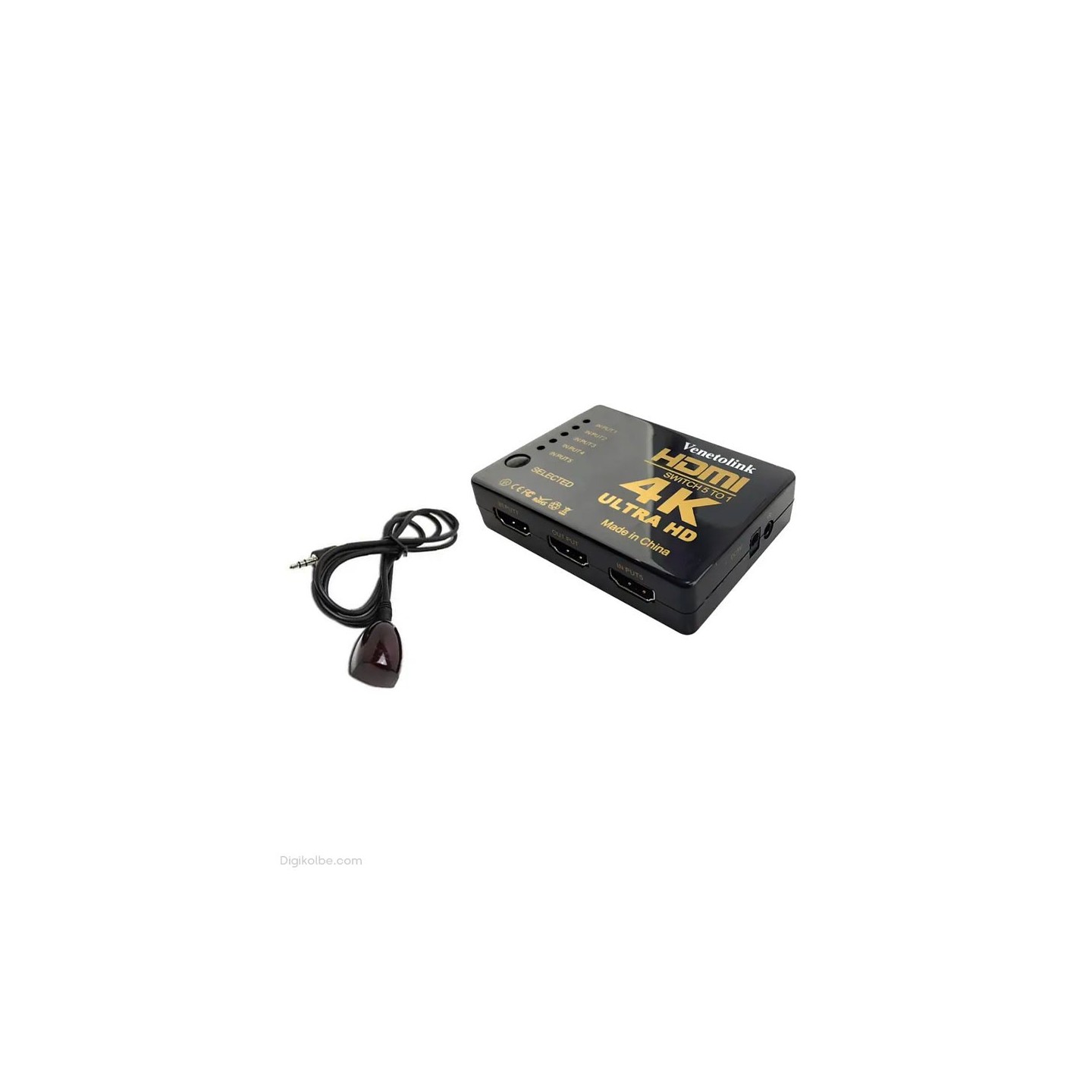 تبدیل سوئیچ 5 به 1 HDMI ونتولینک UH-501) 4K)