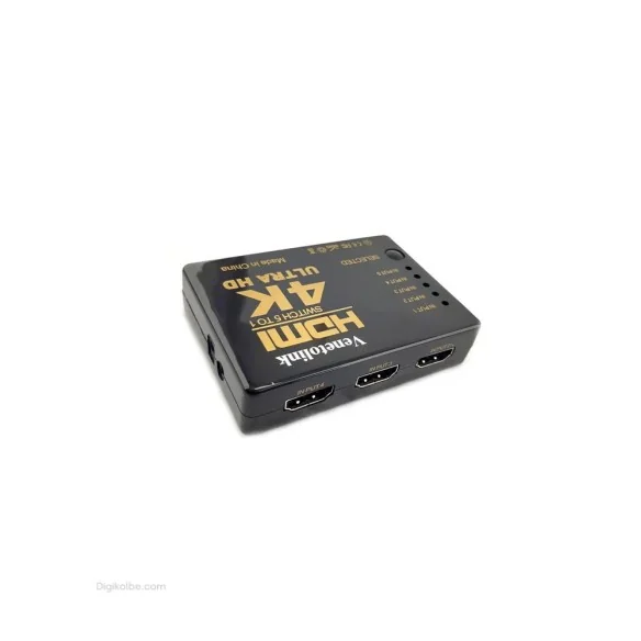 تبدیل سوئیچ 5 به 1 HDMI ونتولینک UH-501) 4K)