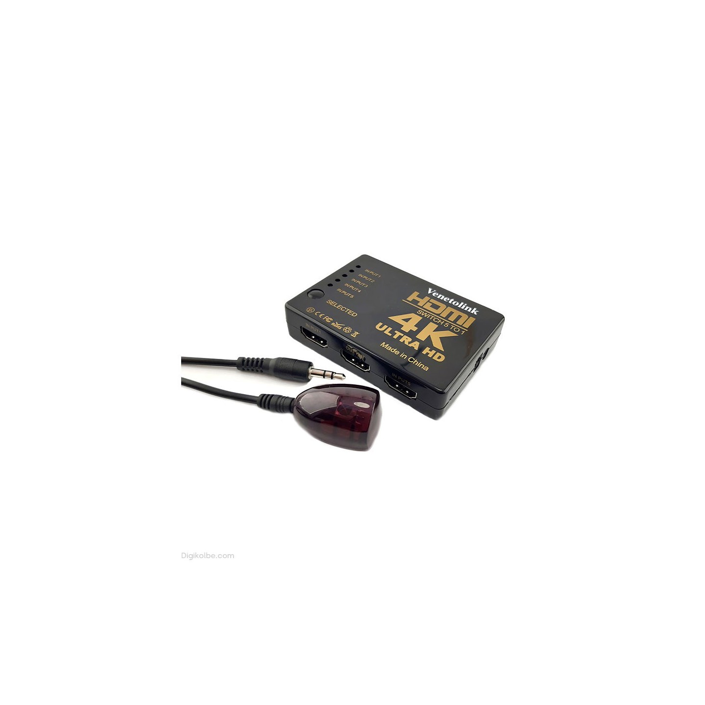 تبدیل سوئیچ 5 به 1 HDMI ونتولینک UH-501) 4K)