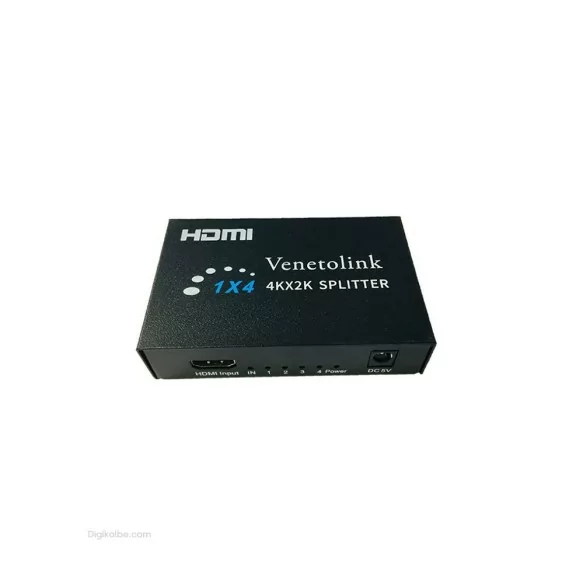 تبدیل اسپلیتر 1 به 4 HDMI ونتولینک 4K تبدیل اسپلیتر 1 به 4 HDMI ونتولینک 4K