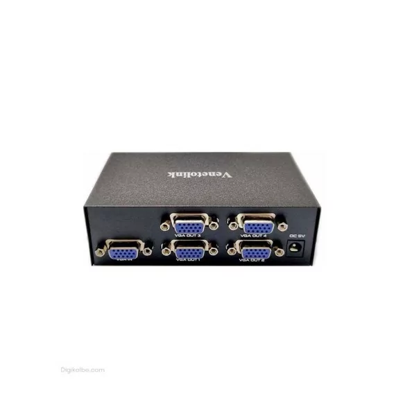 تبدیل اسپلیتر 1 به 4 VGA ونتولینک (200MHZ) تبدیل اسپلیتر 1 به 4 VGA ونتولینک (200MHZ)