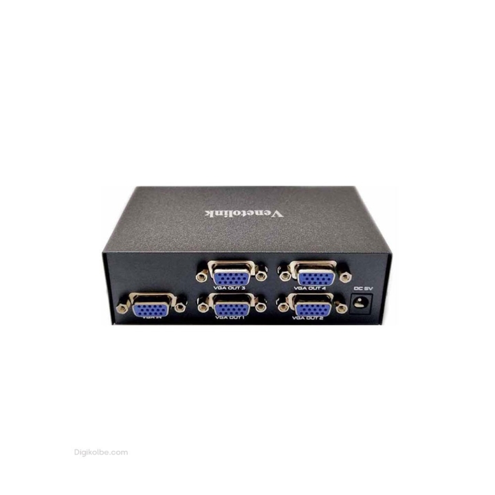 تبدیل اسپلیتر 1 به 4 VGA ونتولینک (200MHZ)