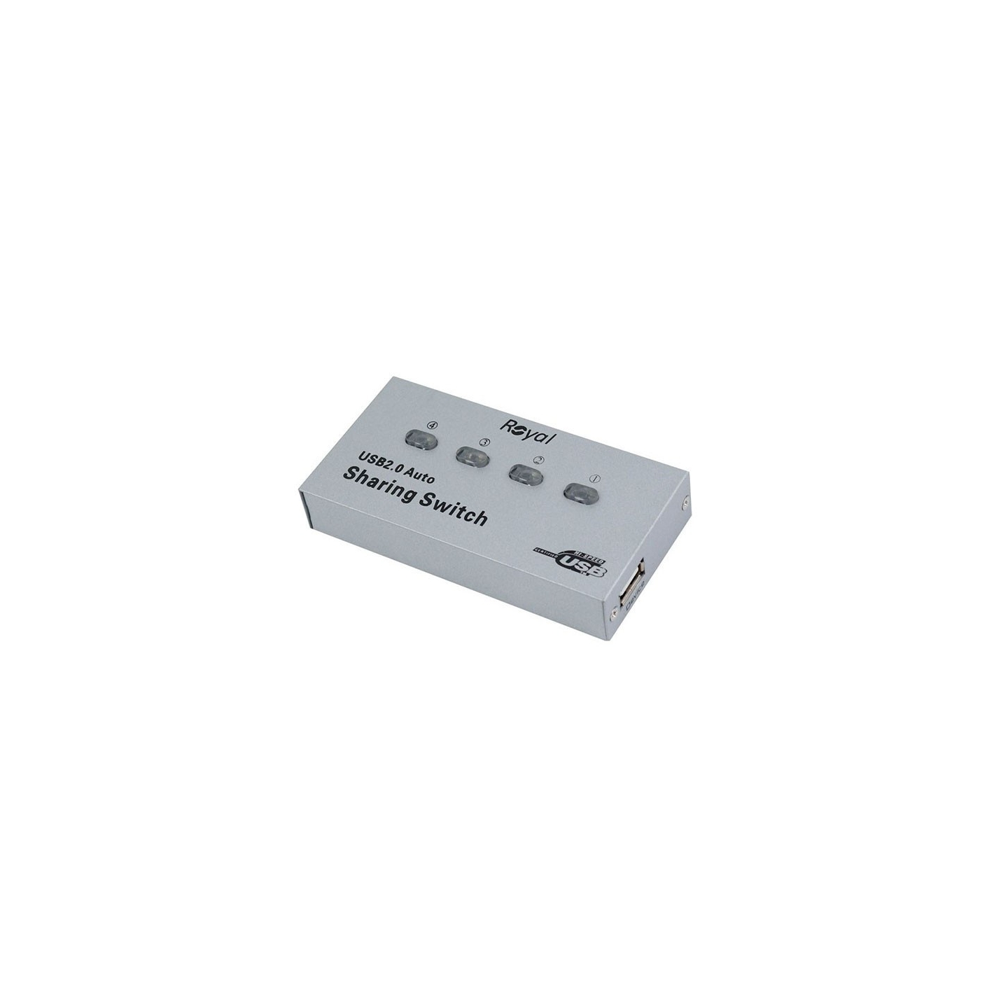 تبدیل USB سوئیچ 1 به 4 AUTO رویال (دیتا سوئیچ)