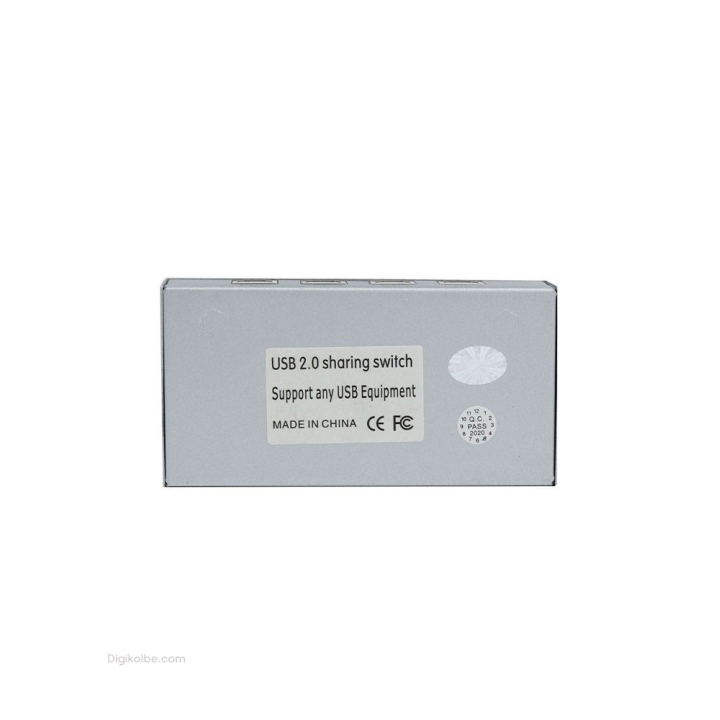 تبدیل USB سوئیچ 1 به 4 AUTO رویال (دیتا سوئیچ)