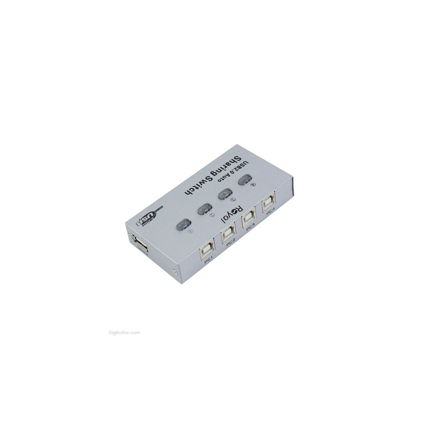 تبدیل USB سوئیچ 1 به 4 AUTO رویال (دیتا سوئیچ)
