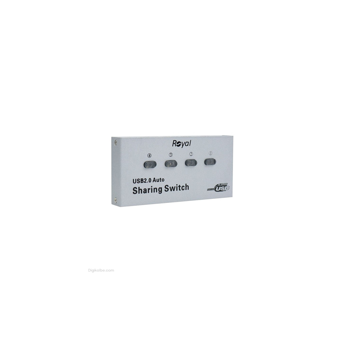 تبدیل USB سوئیچ 1 به 4 AUTO رویال (دیتا سوئیچ)
