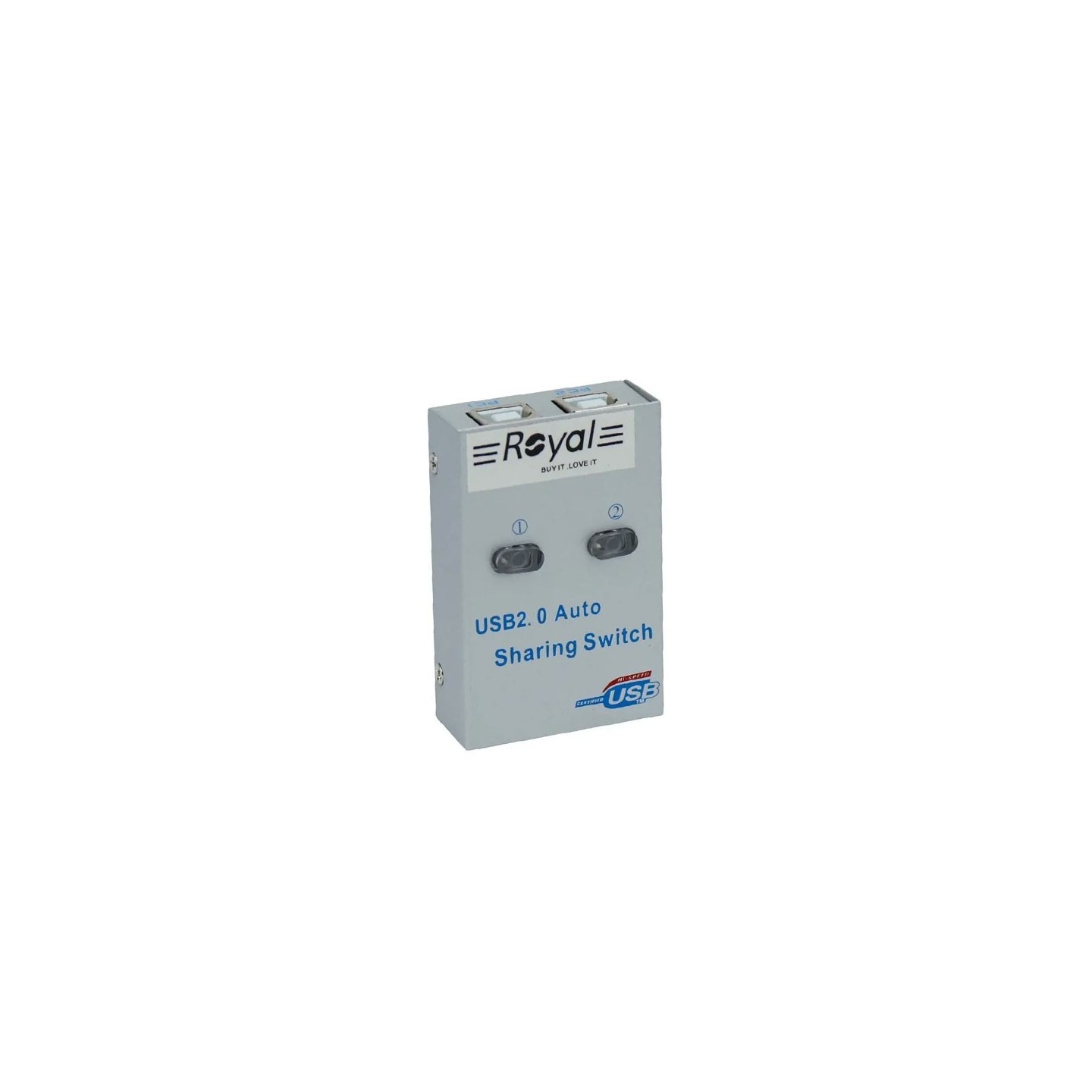 تبدیل USB سوئیچ 1 به 2 AUTO رویال (دیتا سوئیچ)