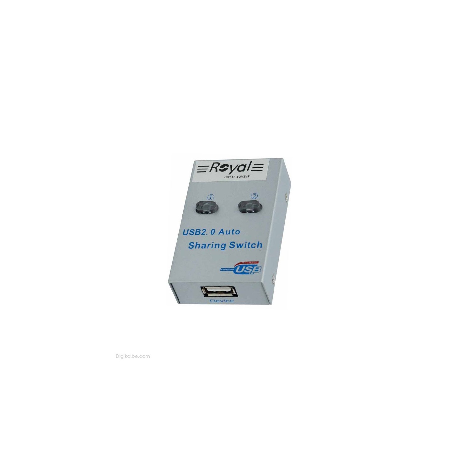 تبدیل USB سوئیچ 1 به 2 AUTO رویال (دیتا سوئیچ)