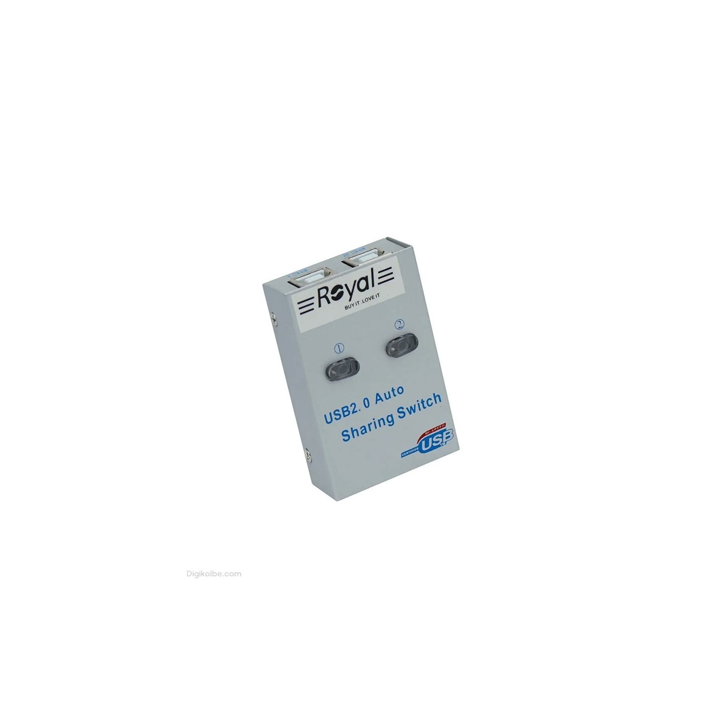 تبدیل USB سوئیچ 1 به 2 AUTO رویال (دیتا سوئیچ)
