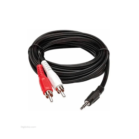 کابل صدا 1 به 2 (RCA) طول 1.5 متر