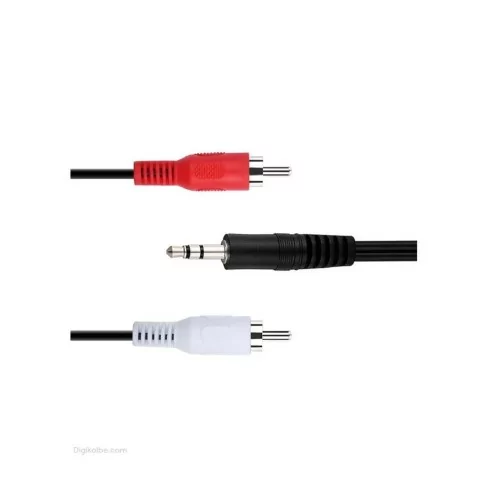کابل صدا 1 به 2 (RCA) طول 1.5 متر