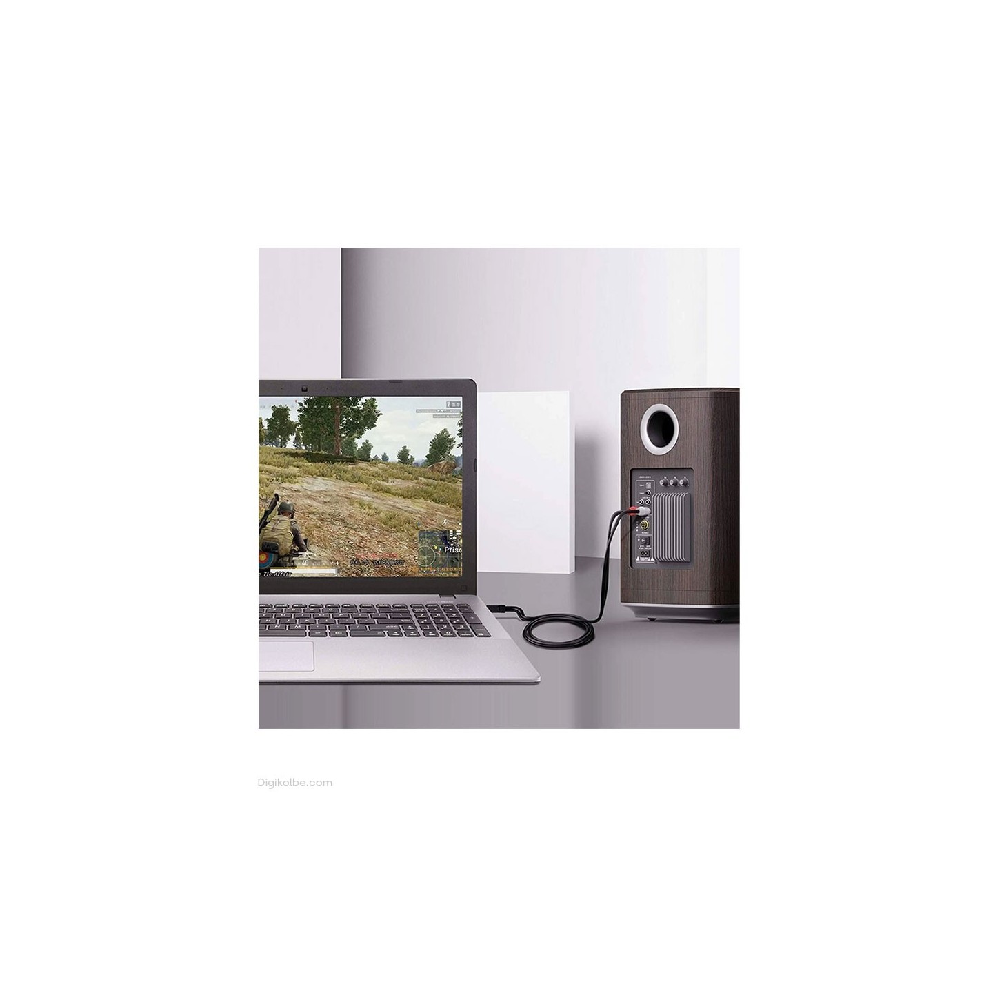 کابل صدا 1 به 2 (RCA) طول 1.5 متر