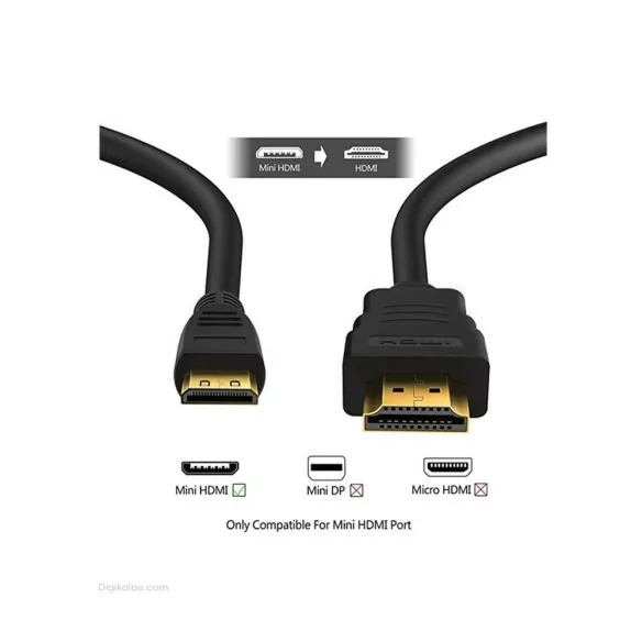کابل HDMI به Mini HDMI یوکام طول 1.5 متر کابل HDMI به Mini HDMI یوکام طول 1.5 متر