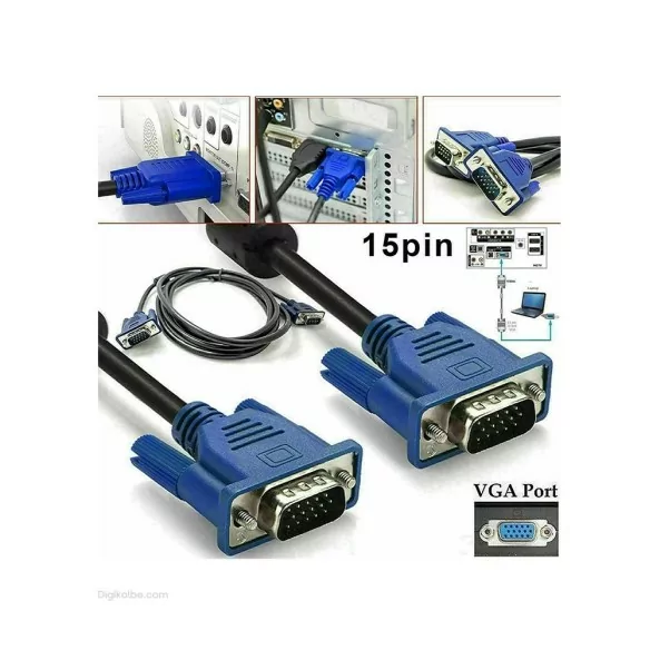 کابل VGA طرح سامسونگ طول 1.5 متر کابل VGA طرح سامسونگ طول 1.5 متر