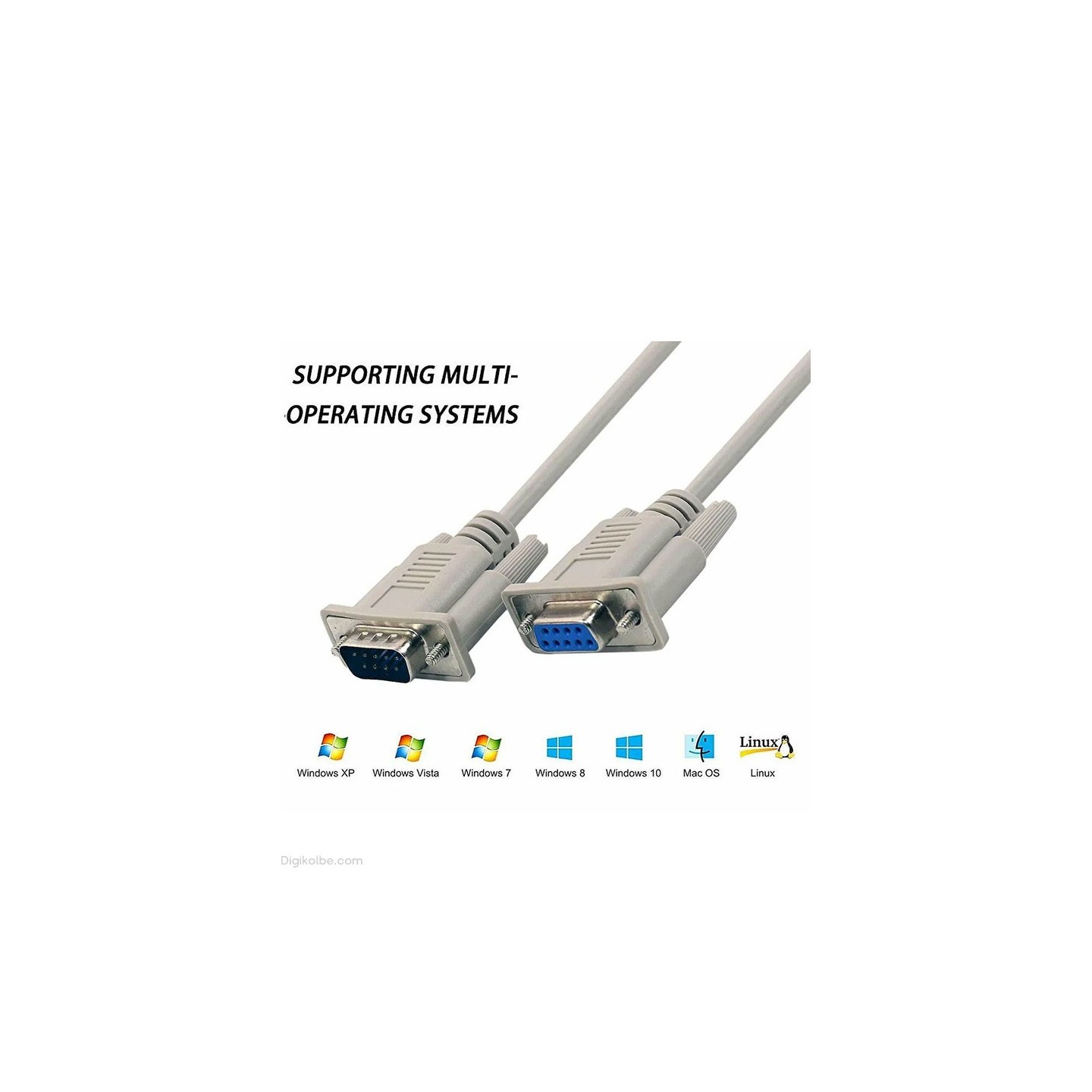کابل سریال RS232 ماده به نر طول 1.5متر