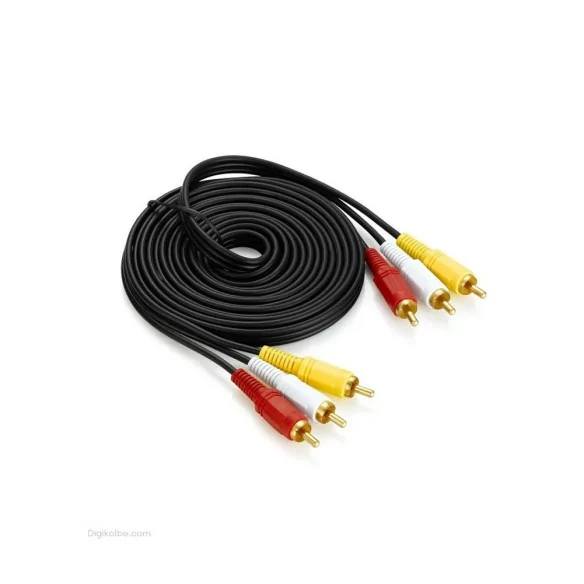 کابل تبدیل 3 به 3 RCA تایوانی طول 1.5 متر کابل تبدیل 3 به 3 RCA تایوانی طول 1.5 متر