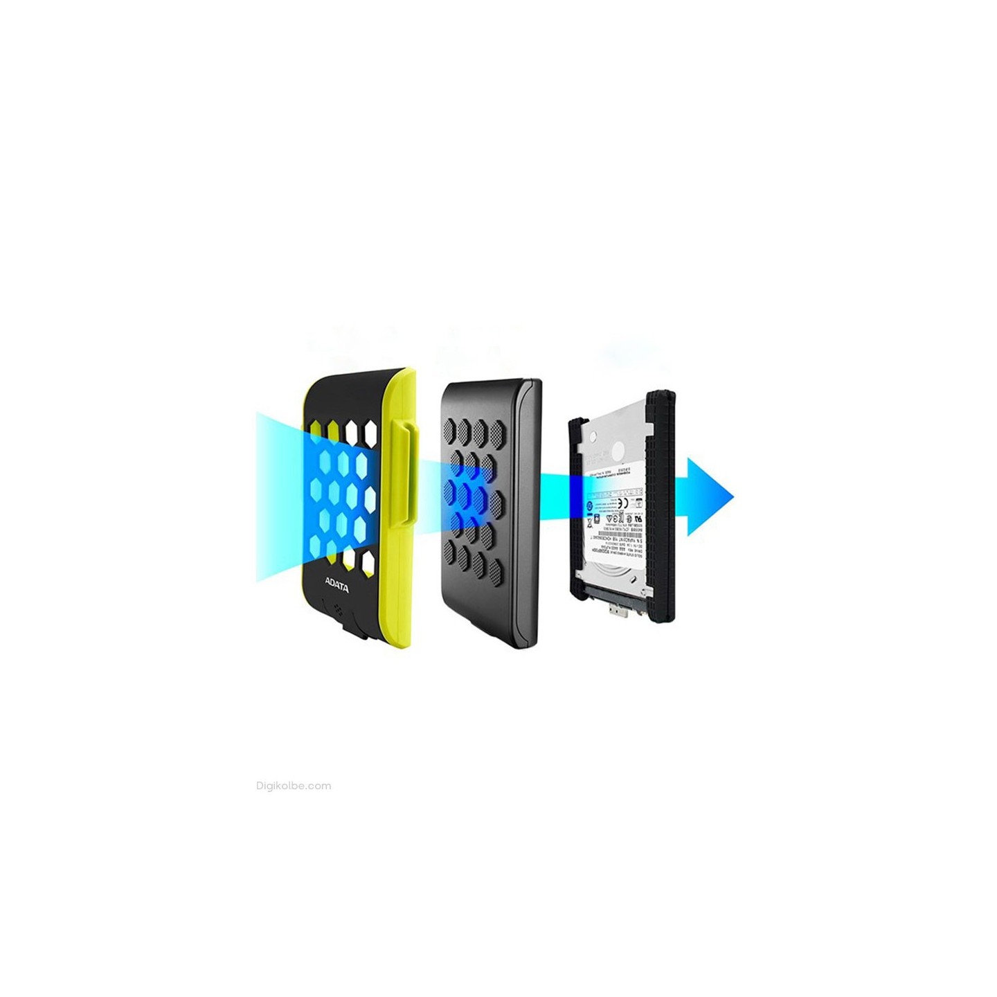 هارد اکسترنال ای‌دیتا HD720 (ظرفیت 2 ترابایت)