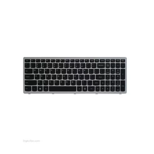 کیبورد لپ‌تاپ لنوو P500,Z500 (IdeaPad | بافریم نقره ای)