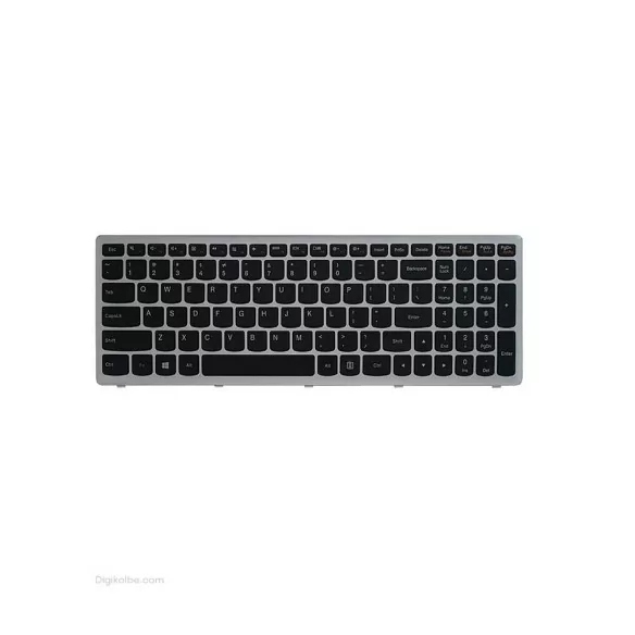 کیبورد لپ‌تاپ لنوو P500,Z500 (IdeaPad | بافریم نقره ای)
