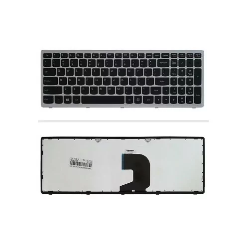 کیبورد لپ‌تاپ لنوو P500,Z500 (IdeaPad | بافریم نقره ای)