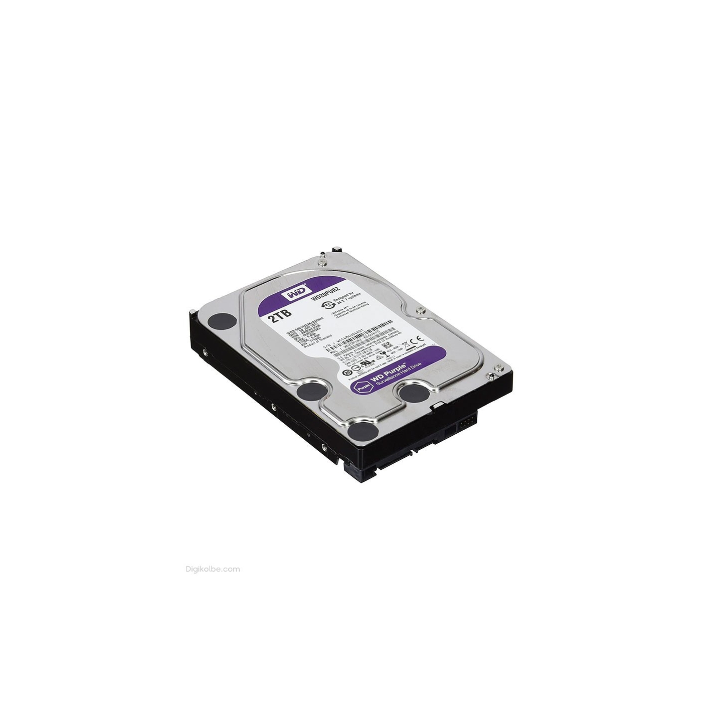 هارددیسک اینترنال وسترن دیجیتال ( Purple ظرفیت 2 ترابایت )
