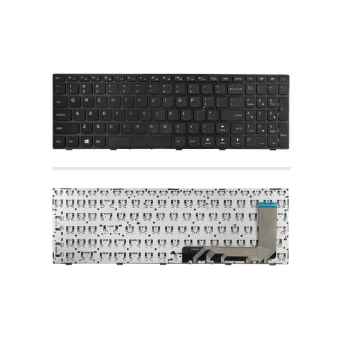 کیبورد لپ‌تاپ لنوو IdeaPad 110-15ISK (با فريم | با دکمه پاور)