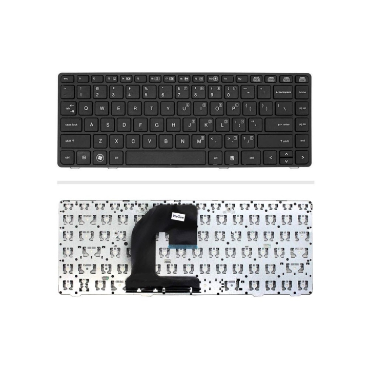 کیبورد لپ‌تاپ اچ‌پی 8460B (EliteBook | بدون ماوس | با فريم)