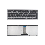 کیبورد لپ‌تاپ لنوو Z510 (IdeaPad | با فريم نقره ای)