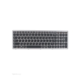 کیبورد لپ‌تاپ لنوو Z510 (IdeaPad | با فريم نقره ای)