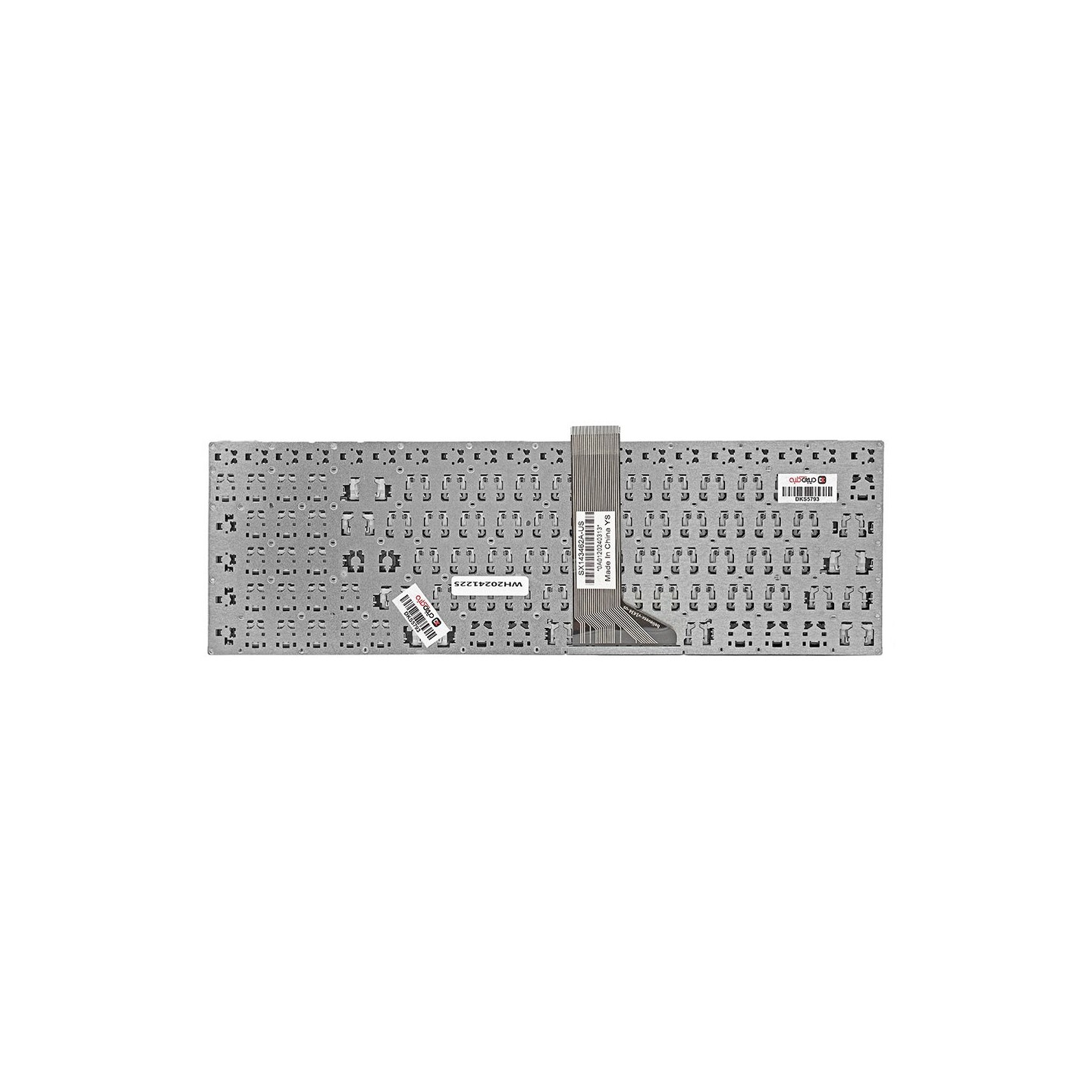 کیبورد لپ‌تاپ ایسوس X555 (بدون فریم | فلت 12 سانتیمتری | اینتر کوچک)