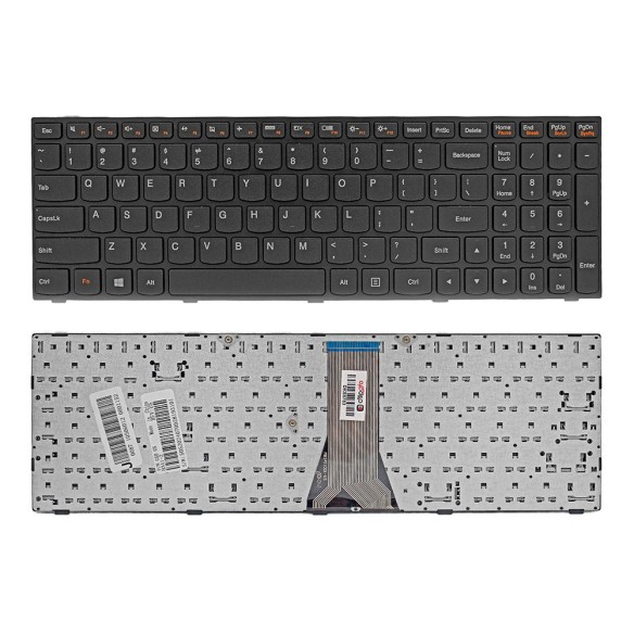 کیبورد لپ‌تاپ لنوو IdeaPad G50-70 (بدون بکلایت و فریم مشکی)