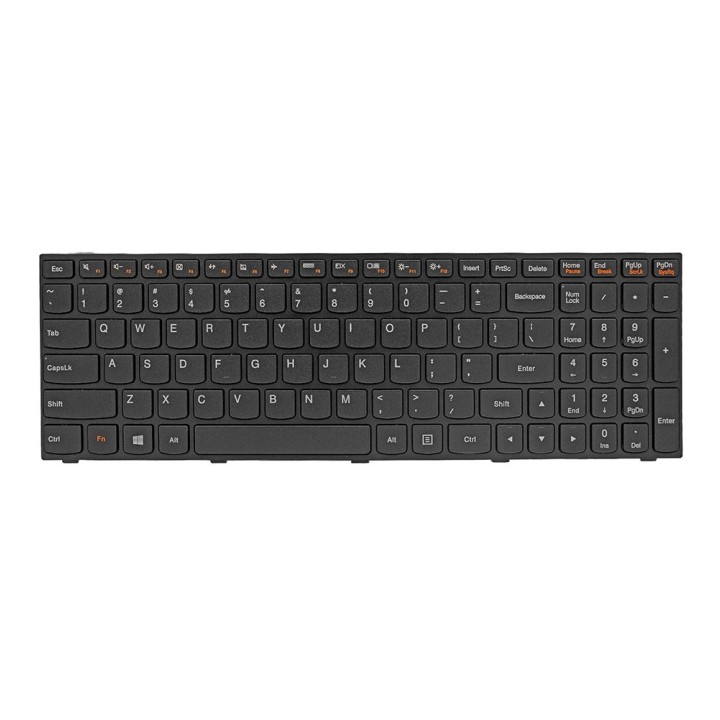 کیبورد لپ‌تاپ لنوو IdeaPad G50-45 (بدون بکلایت و فریم مشکی)