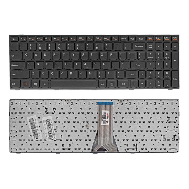 کیبورد لپ‌تاپ لنوو IdeaPad B50-45 (بدون بکلایت و فریم مشکی)